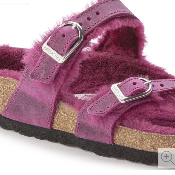 Birkenstock Mayari Genuine Shearling Sandals - Picture 5 of 15